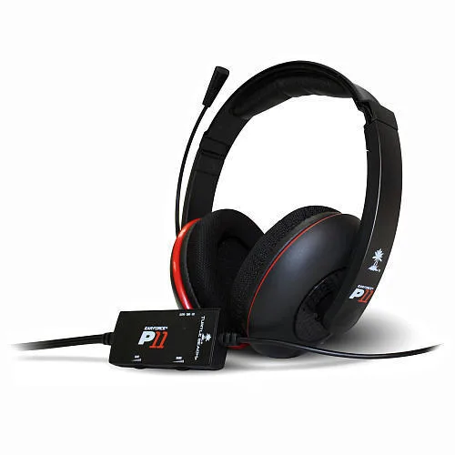 Turtle Beach/Voyetra Turtle Beach Ear Force P11 Wireless Gaming Headset Black/Red — product photo