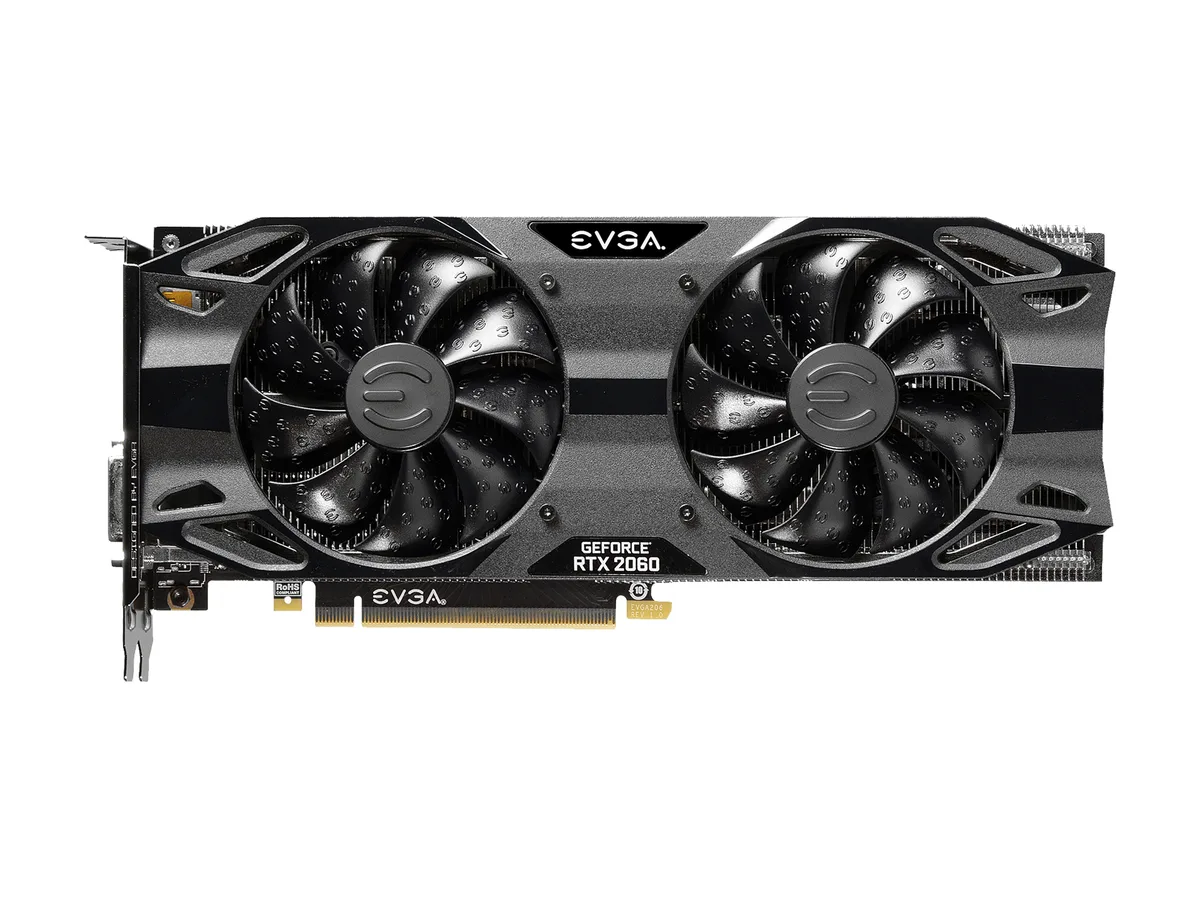 EVGA EVGA GeForce RTX 2060 SC Ultra 06G-P4-2067-KR graphics card — product photo