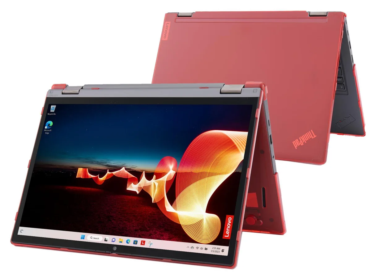 ALSEYE ALSEYE mCover Case 13.3" ThinkPad L13 Yoga Gen 3/4 Red 2 in 1 Accessory — product photo