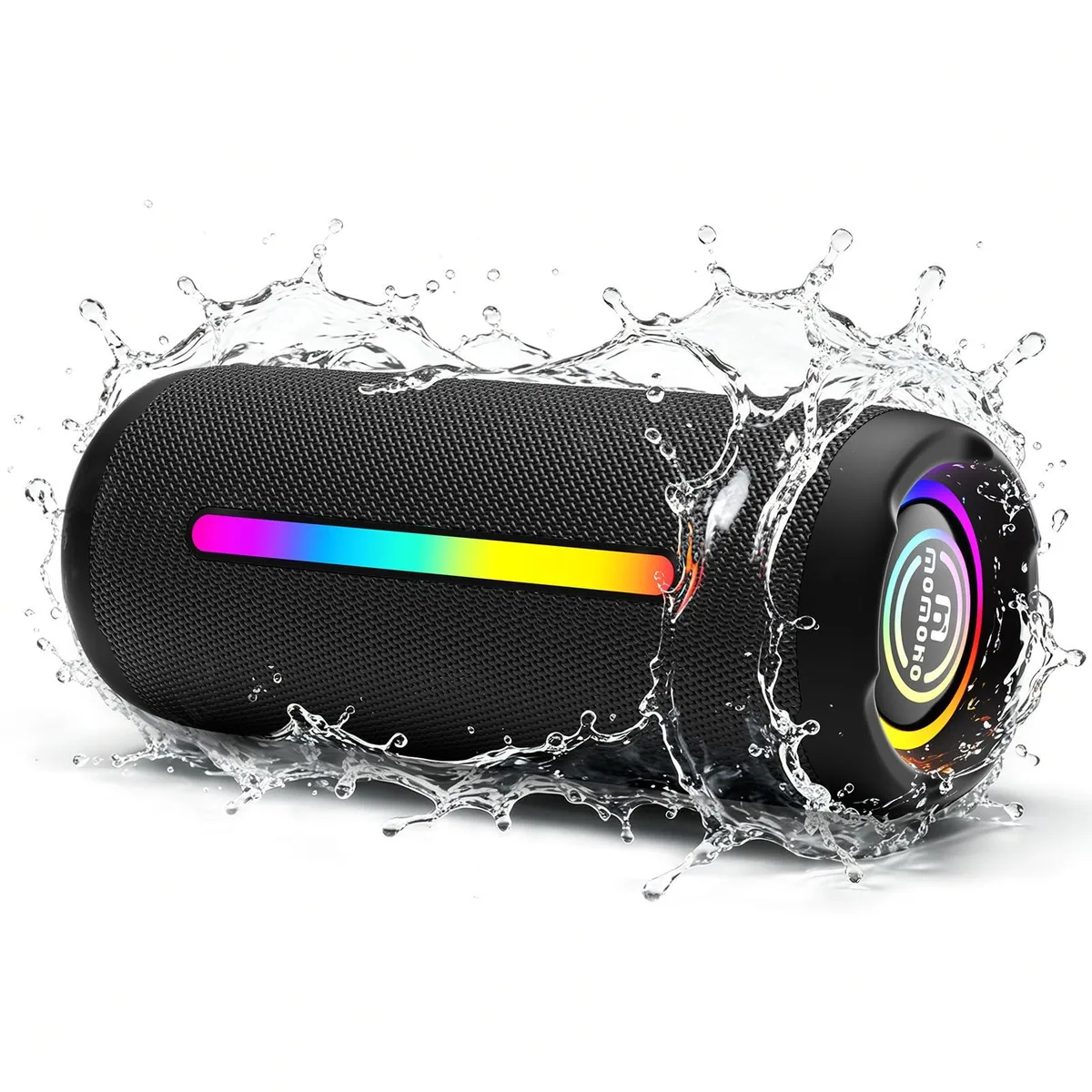  MOMOHO B78 Portable Speaker 35W IP67 24H Bluetooth 5.4 RGB Black — product photo