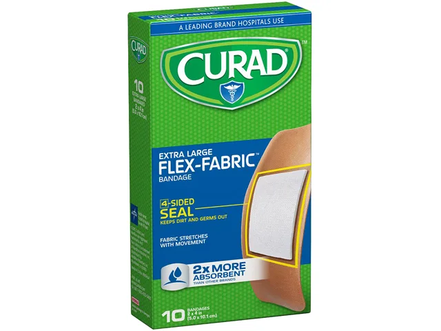 Medline Medline CUR0700RB Curad Flex-Fabric Bandages 100/Box Tan — product photo