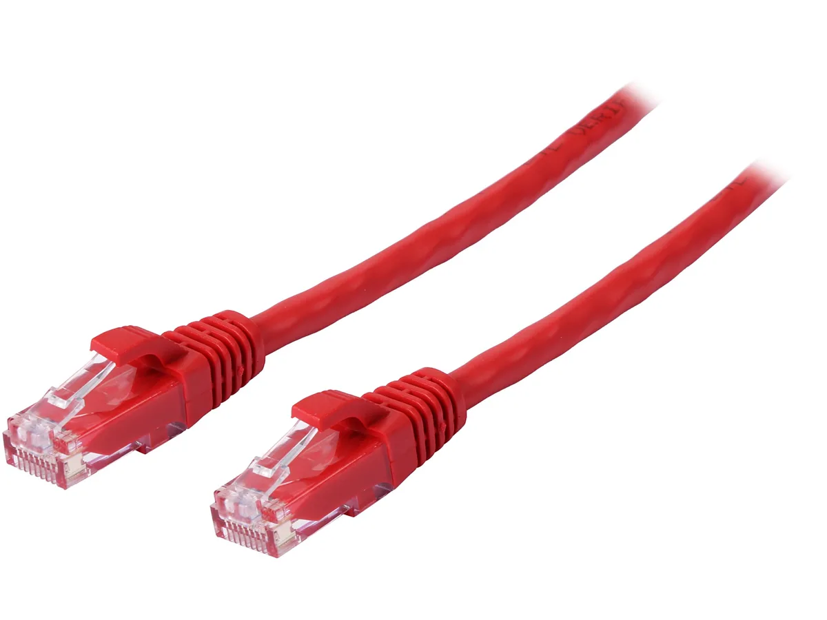 Cables To Go Cables To Go 04004 Cat6 network ethernet cable 15 ft Red — fotografie produktu