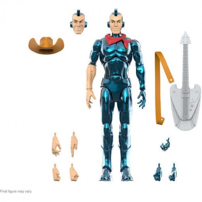 Super7 Super7 SilverHawks ULTIMATES! Wv6 Bluegrass VAC Metal Toy Version action figure UL-HAWK-08449 — product photo
