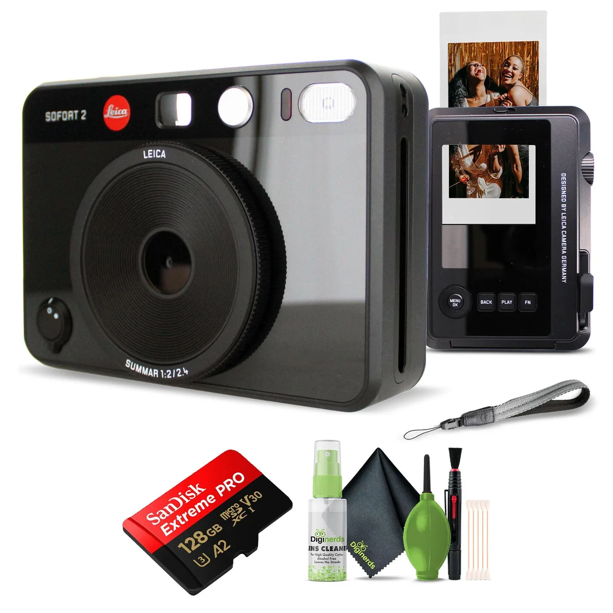 Leica Leica Sofort 2 19190 Hybrid Instant Film Camera Black — product photo