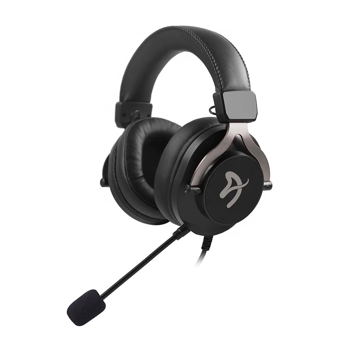 Arozzi Arozzi Aria Wired Gaming Headset 50mm Drivers Black 2.2m Braided Cable — product photo
