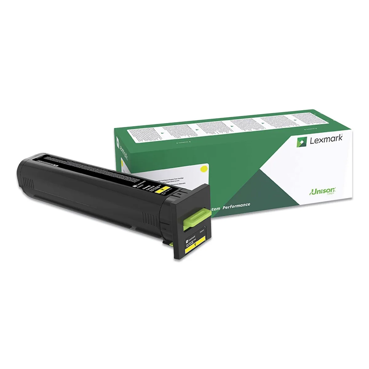 Lexmark Lexmark 82K0HYG High Yield Yellow Toner Cartridge 17000 Yield scanner supply — product photo