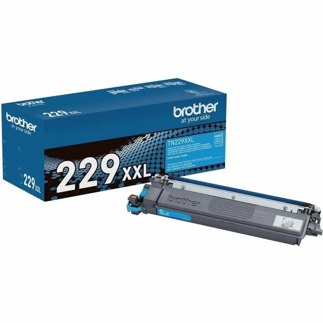 Brother Brother TN229XXLC Cyan Super High-Yield Toner Cartridge 4000 Pages — product photo