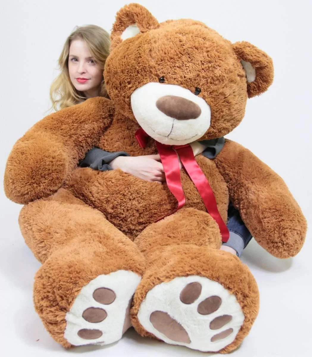 BigPlush BigPlush 60 Inch Brown Giant Stuffed Bear with Bigfoot Paws — product photo