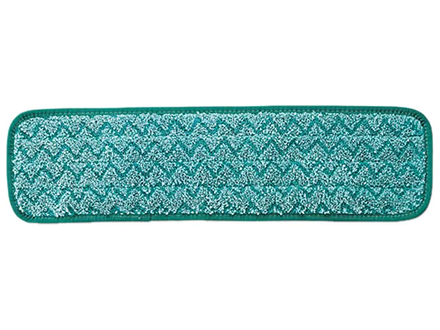 Rubbermaid Commercial Rubbermaid Commercial Q41200GR Hygen 18" Microfiber Dust Pad Green cleaning — product photo