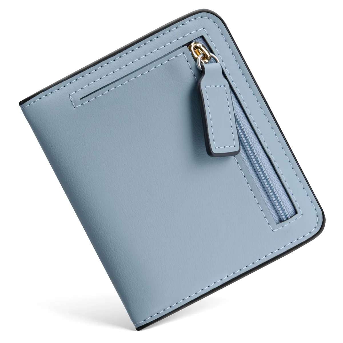  Viator Gear Small Leather Wallet RFID 4.2 x 3.6 x .75 — product photo