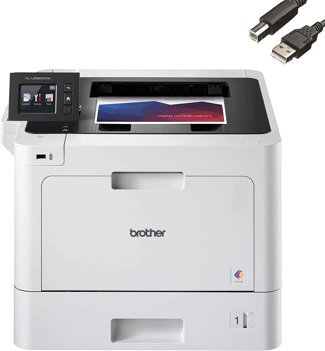 Brother Brother HL-L8360CDW Color Laser Printer 33 ppm 2.7" Touchscreen — product photo