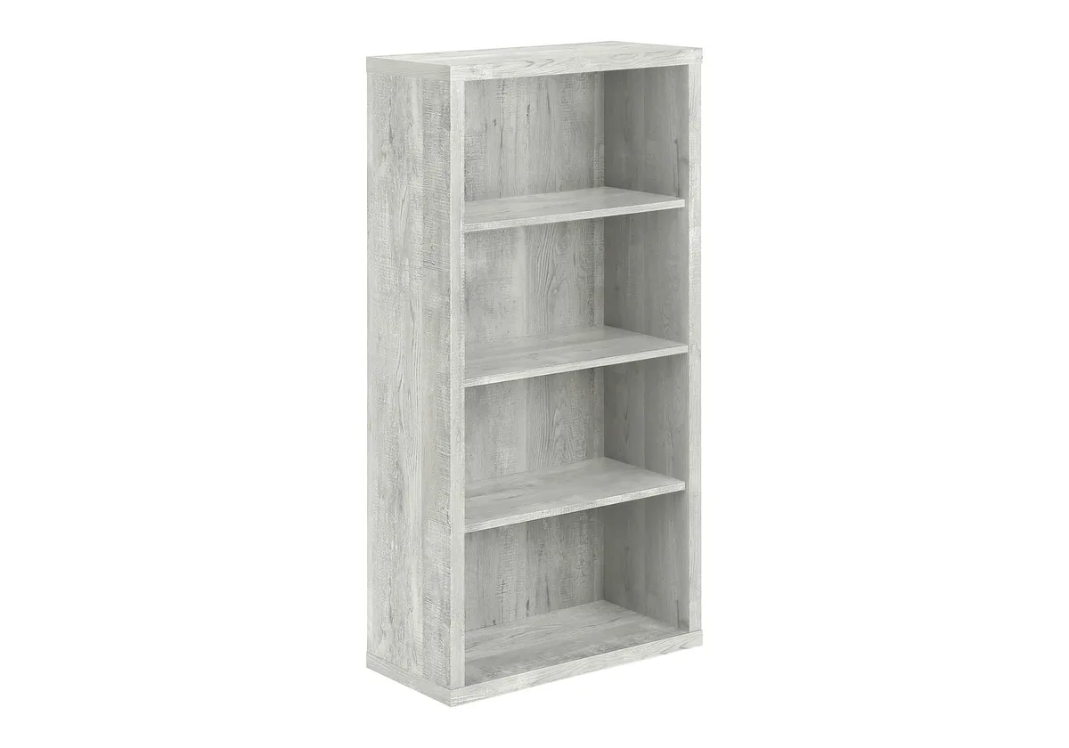 tuphen tuphen 5 Tier Bookshelf 47.5" Grey Laminate — product photo
