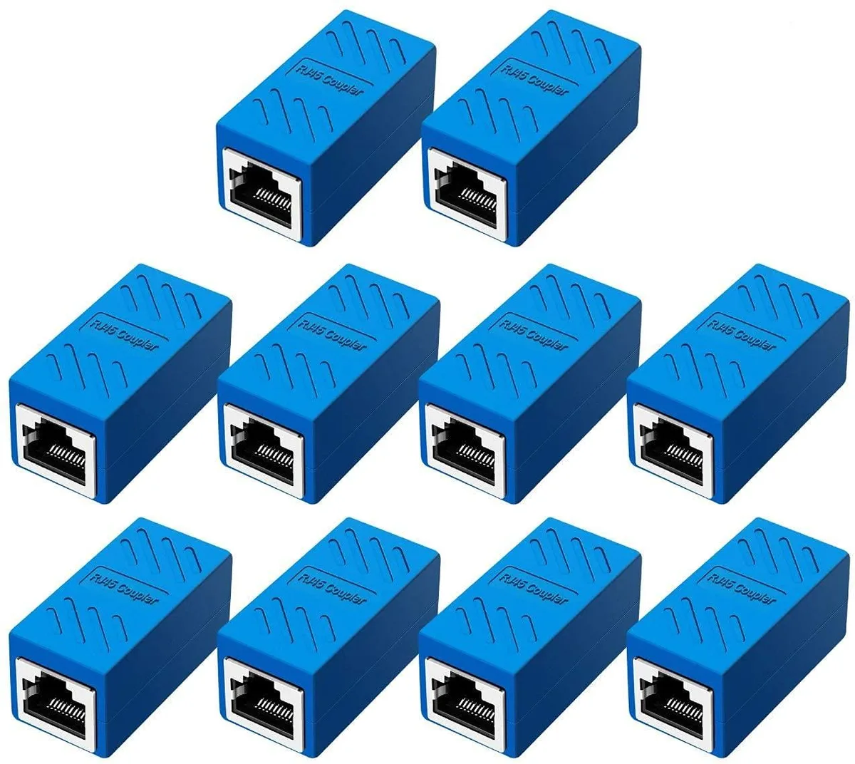 Vszerda Vszerda RJ45 Female to Female Coupler 10 Pack Blue — product photo