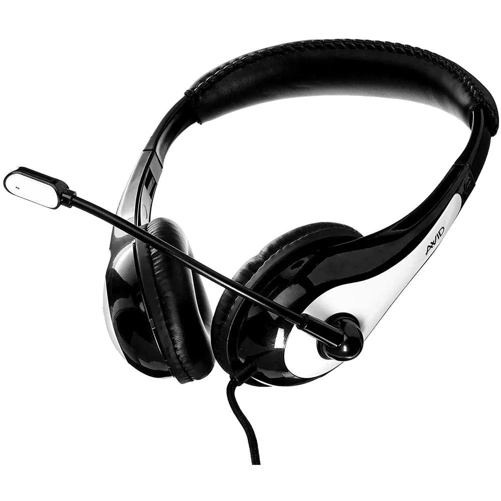 AVID Products AVID Products 1EDUAE36WHITE Headset Noise-Cancelling Mic 3.5mm White accessory — product photo