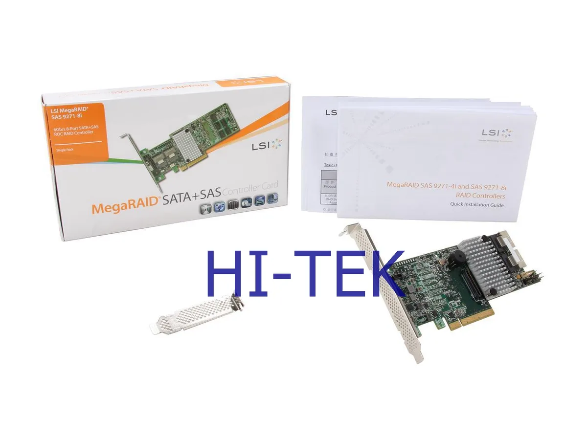 LSI LSI MegaRAID SAS 9271-8i 8Port 6Gb/s PCIe 3.0 1GB DDR3 — product photo