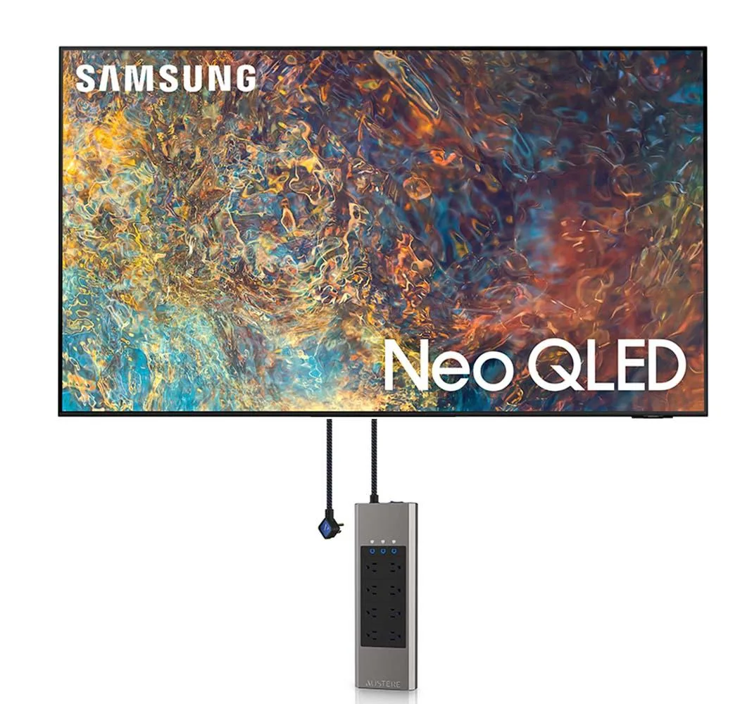 SAMSUNG SAMSUNG QN98QN90AA 98" Neo QLED 4K Smart TV with Austere 8-Outlet Power — product photo