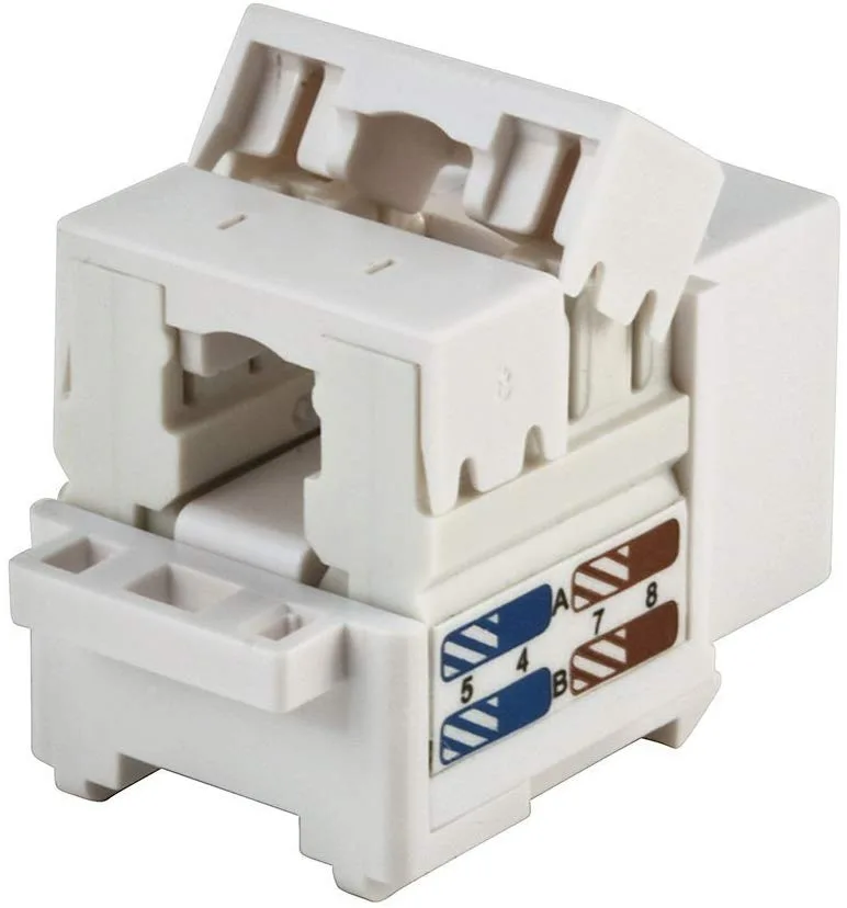 Monoprice Inc. Monoprice Cat6 Punch Down Keystone Jack 105384 2 Pack — product photo