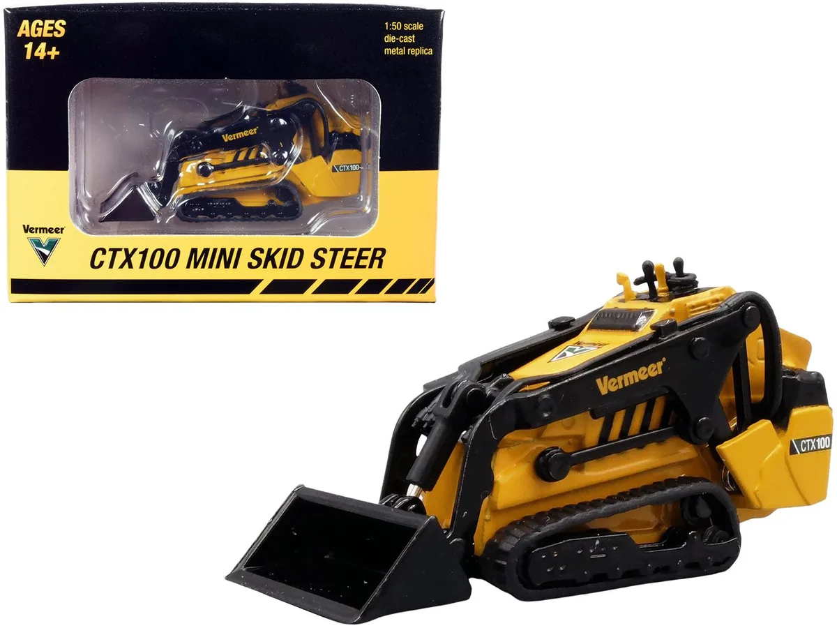 SpecCast Collectibles SpecCast Collectibles Vermeer CTX100 Mini Skid Steer Loader 1/50 Diecast Model — product photo