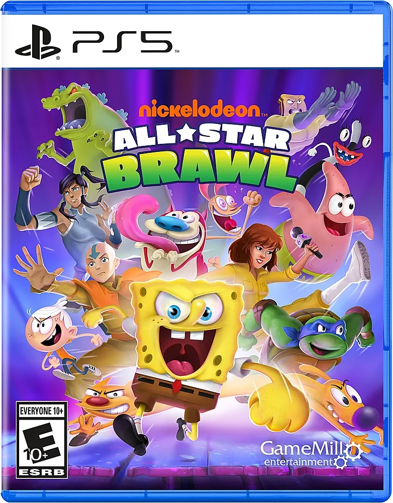Game Mill Entertainment Game Mill Entertainment 00854 Nickelodeon All Star Brawl Standard Edition ps5 video game — product photo