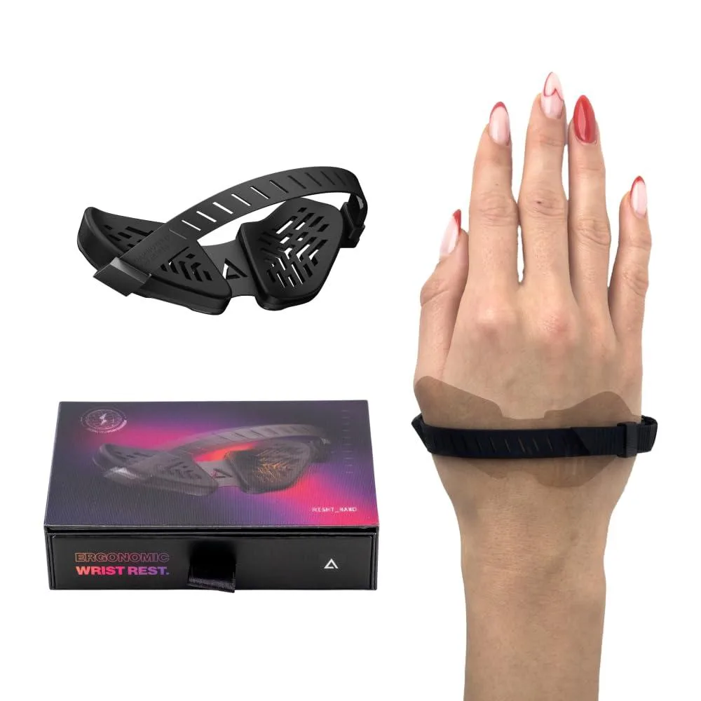  Deltahub Carpio G2.0 Wrist Rest Small Right Black — product photo