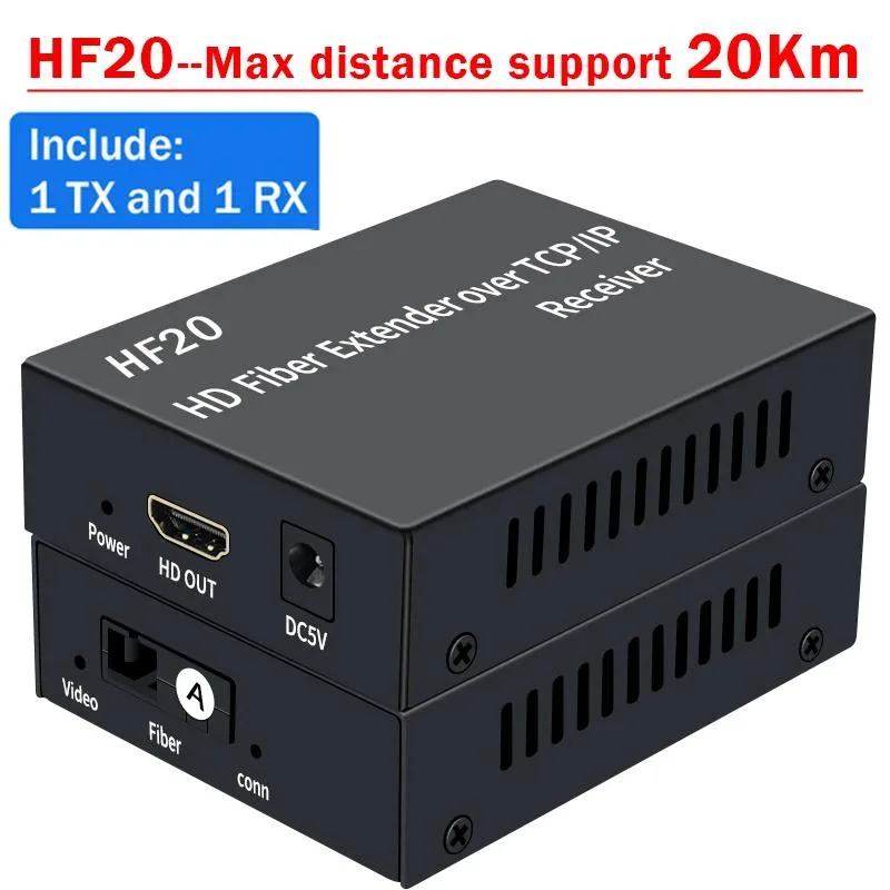 YINGHUA YINGHUA HF20 HDMI Fiber Extender 20Km 1080P 60Hz AU Plug — product photo