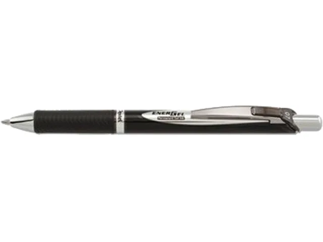Pentel of America, Ltd. Pentel of America, Ltd. BLP77A Energel 0.70 mm Retractable Gel Rollerball Pen Black — product photo