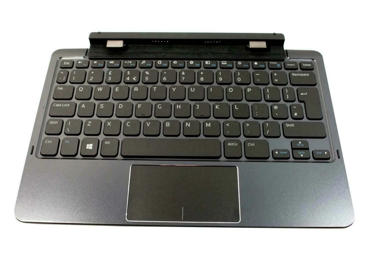 DELL DELL K12A Tablet Keyboard UK QWERTY Black accessory — product photo
