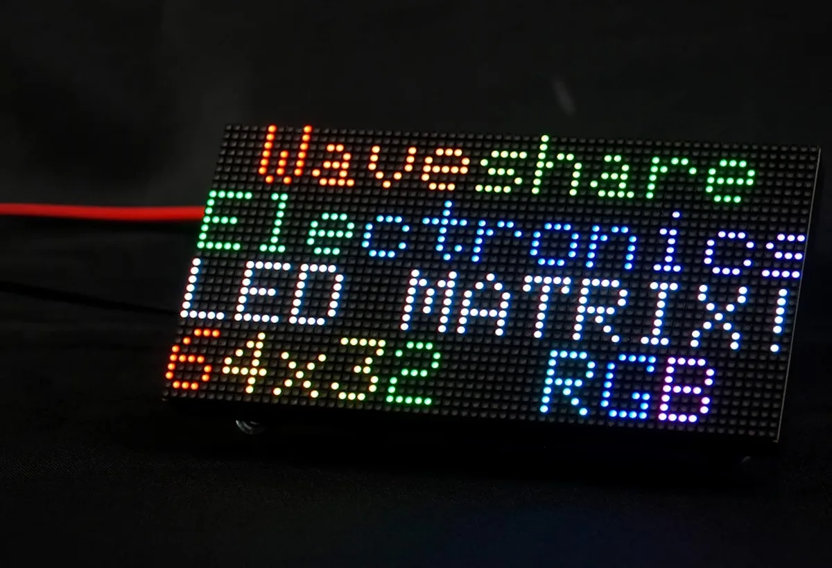 WaveShare WaveShare 64×32 RGB LED Matrix Panel 2.5mm Pitch 2048 LEDs — product photo
