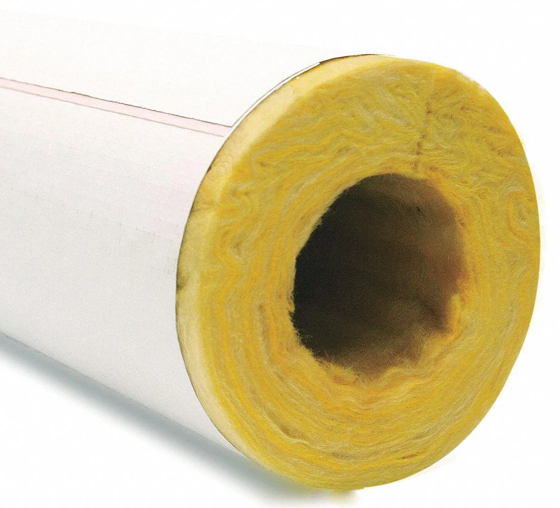 Owens Corning Owens Corning 722597 Pipe Insulation 1-1/8 in OD 3 ft Fiberglass 1/2 in wall — product photo