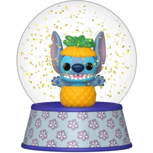 Funko Funko 90671 Mini Glitter Globe Game Stitch in Pineapple — product photo