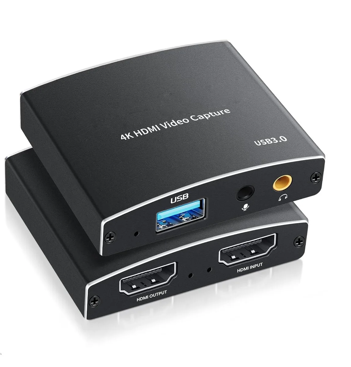WRIARICH WRIARICH OZC8 4K 60Hz USB 3.0 USB-C Video Capture Card Black — product photo
