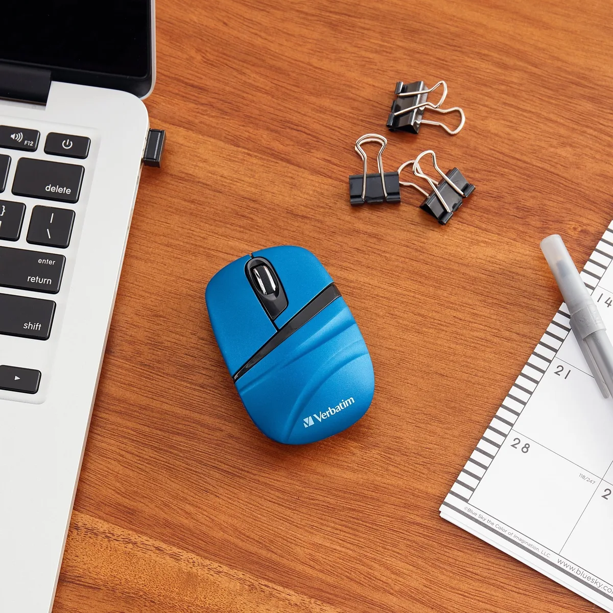 VERBATIM Verbatim 70705 Wireless Mini Mouse Blue — product photo