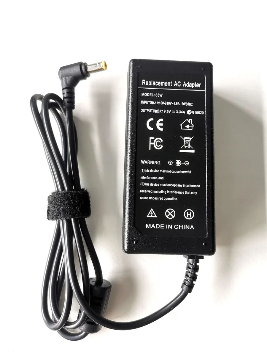 Damaite Damaite 65 W 19.5 V 3.34 A AC Adapter 5.5 mm 2.5 mm Tip — product photo