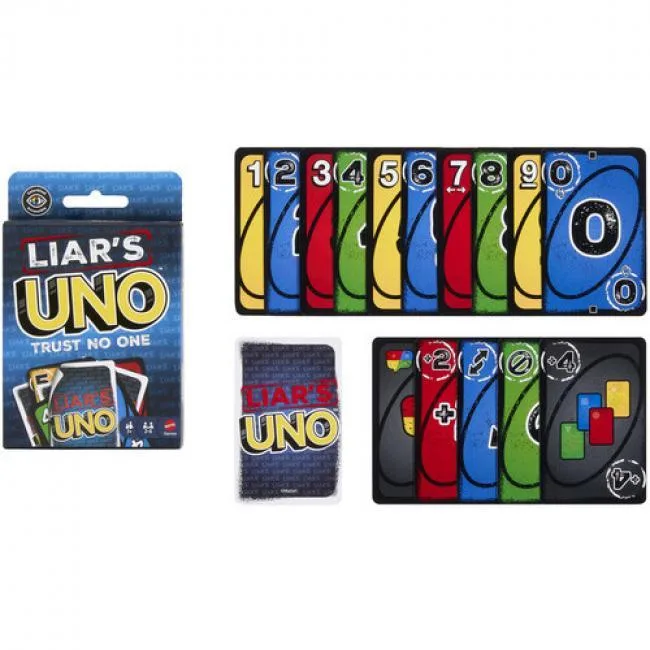 Mattel Mattel Liars Uno Card Game — product photo