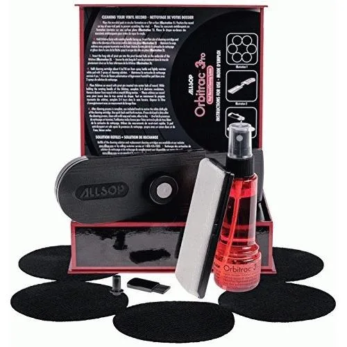 ALLSOP ALLSOP 31735 Orbitrac 3 Pro Vinyl Record Cleaning Kit — product photo