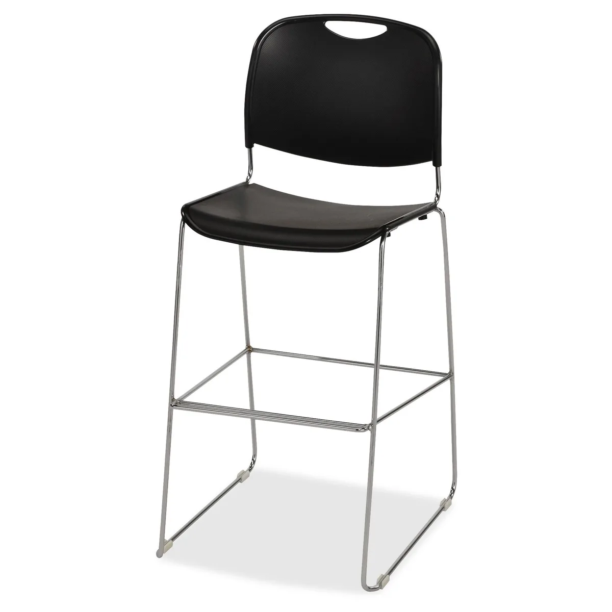 Lorell Lorell LLR42947 Bistro Chair 450 lb Black office furniture — product photo