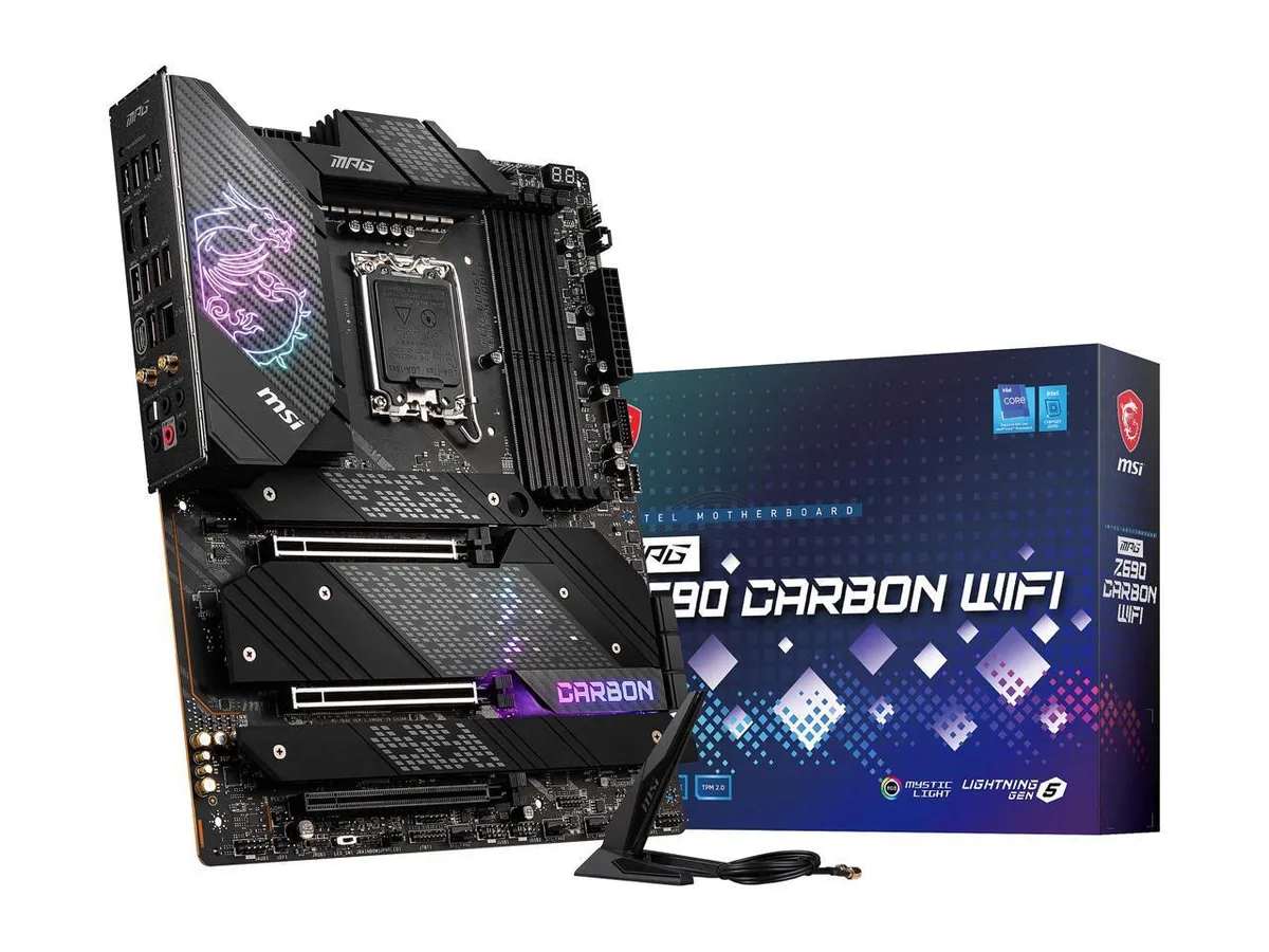 MSI MSI MPG Z690 Carbon Wifi DDR5 Intel Motherboard — product photo