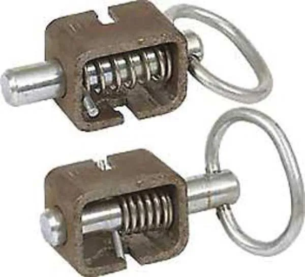 Buyers Products Company Buyers Products Company 3ULU7 Spring Latch W/ Tube and Pin, SS — product photo