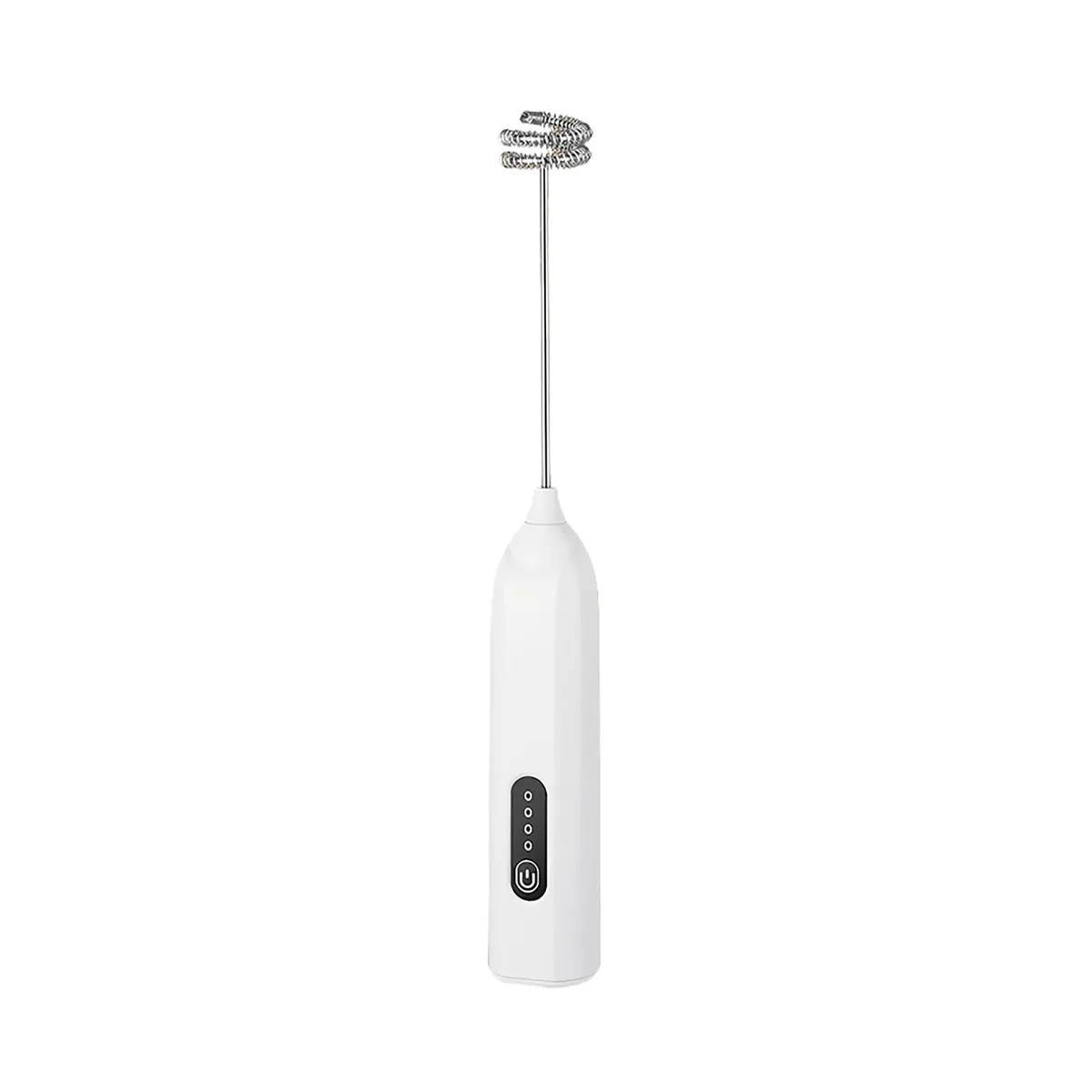  Brentwood Milk and Coffee Frother 65172 White 3 Speed Rechargeable Handheld Mixer — product photo