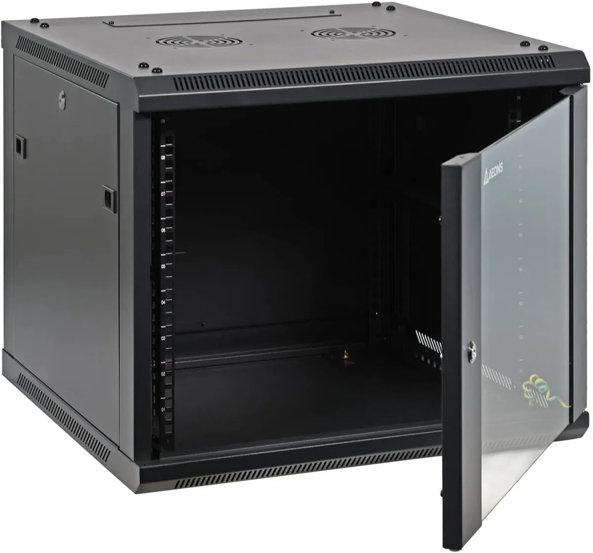 PISKEKAT PISKEKAT AEONS 9U Wall Mount Server Rack 19-Inch Black — product photo