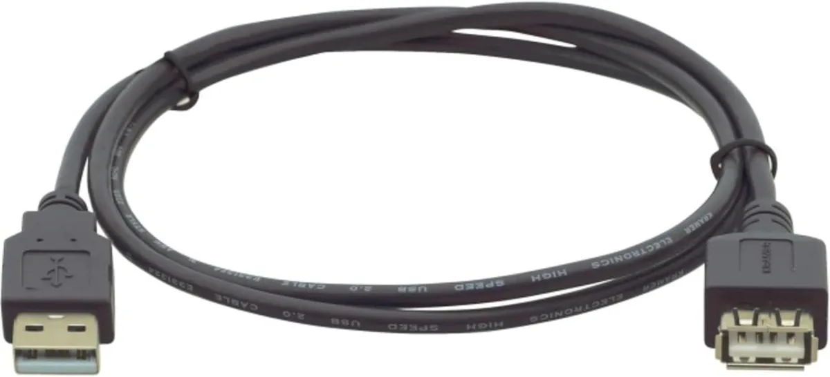 Kramer Electronics Kramer Electronics C-USB/AAE USB 2.0 Type-A Male to Type-A Female Cable — product photo