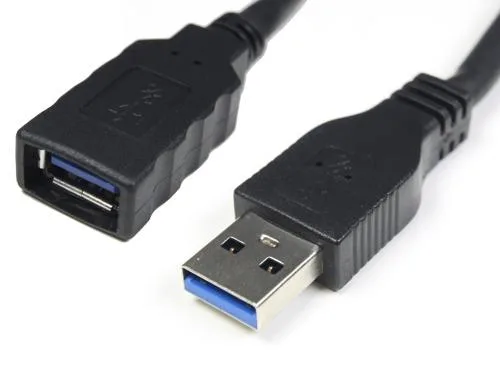 CableMAX CableMAX USB3.0AMF-3FT USB 3.0 A to A Female Extension Cable 3 ft Black — product photo