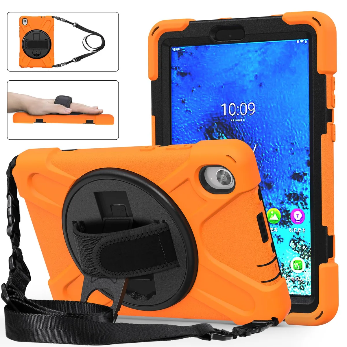 BONAEVER BONAEVER Shockproof Case for Lenovo Tab M8 HD 8.0 Inch 2020 TB-8705F/N Orange — product photo