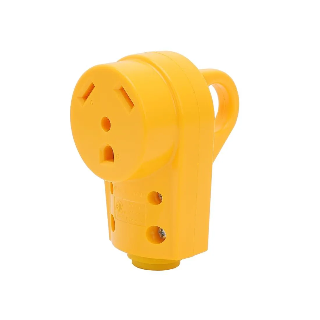 LORDWORLD LORDWORLD NEMA TT-30R 30A 125V Female Socket Yellow — product photo