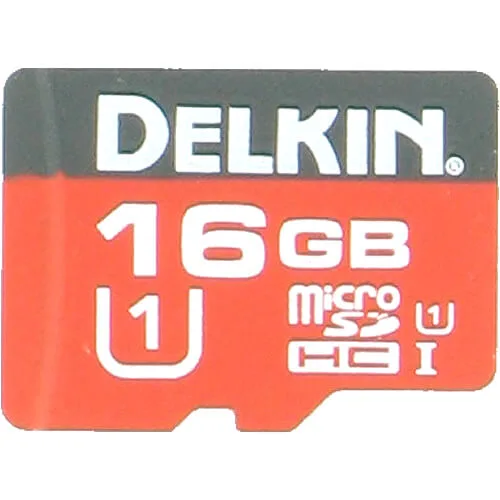 Delkin Delkin S216BPH4Y-UR500-P CUQ 16GB microSDHC Class 10 — product photo