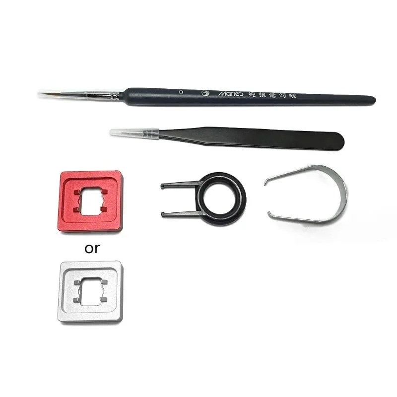 YINGHUA YINGHUA Mechanical Keyboard Lube Pen Tool Kit Red — product photo
