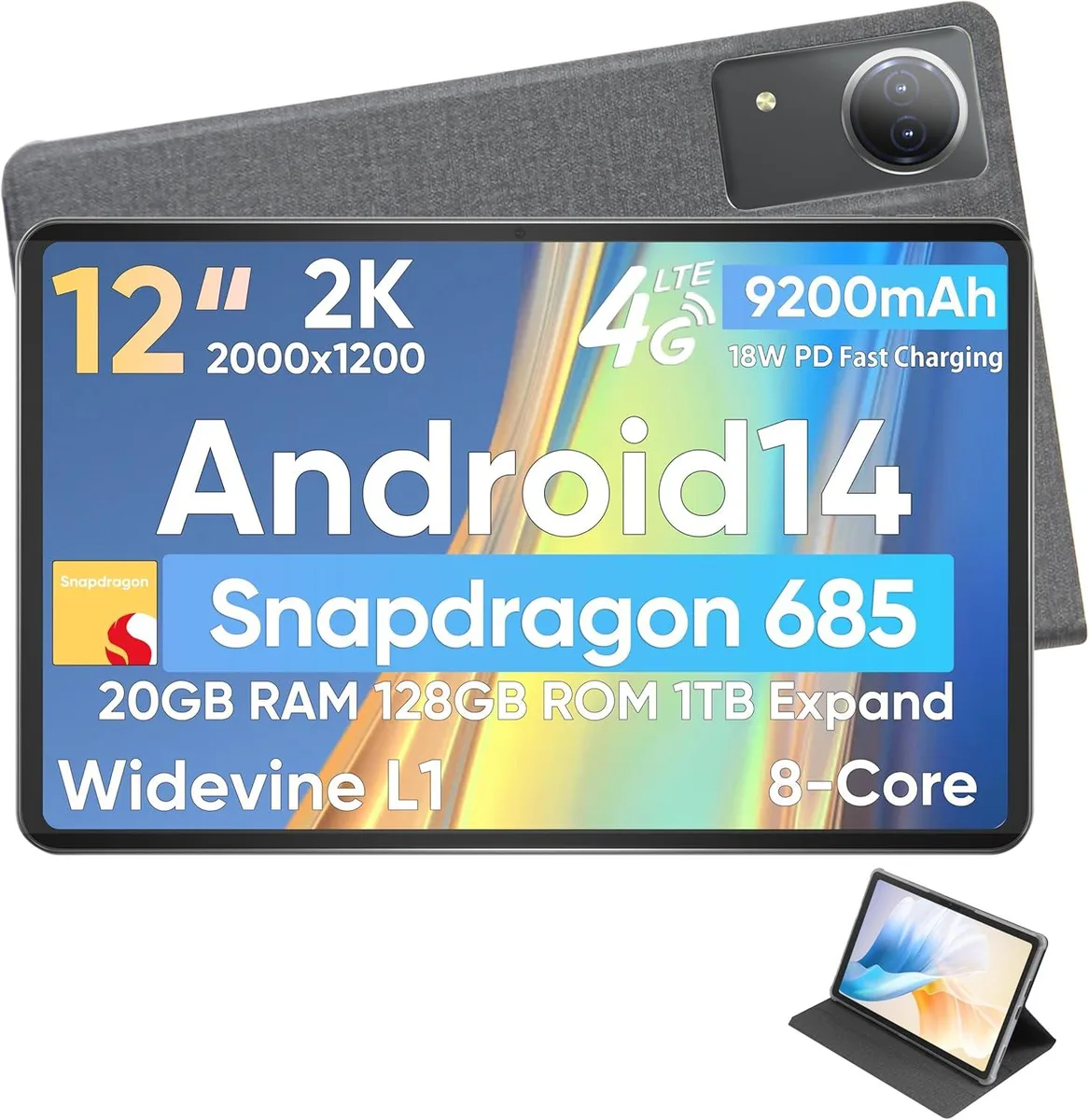 N-one N-one NPad Ultra Tablet Snapdragon 685 12.0" 128GB — product photo