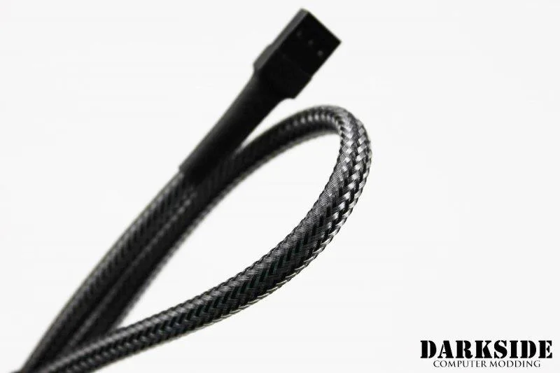 Darkside Computer Modding Darkside Computer Modding 3-Pin 40cm Fan Cable Graphite Metallic DS-0245 — product photo