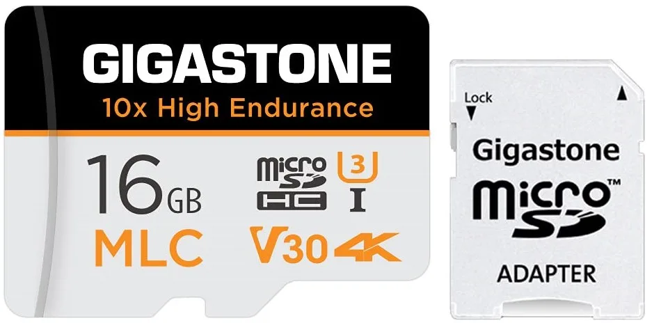 Gigastone Corporation Gigastone Corporation MLC High Endurance 16GB microSDHC 95MB/s U3 V30 10x High Endurance — product photo