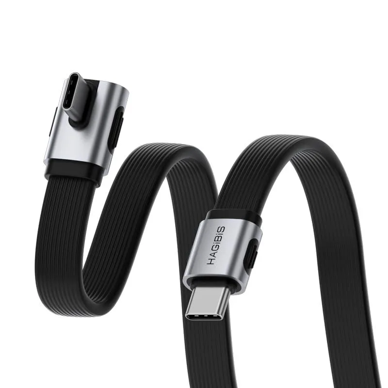 Fervit Fervit USB4 cable 80 Gbps 240 W vertical 90 degree 1.6 ft — product photo